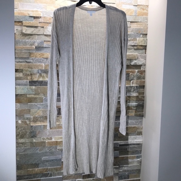 Abound Long Ribbed Construction Cardigan - Picture 4 of 7